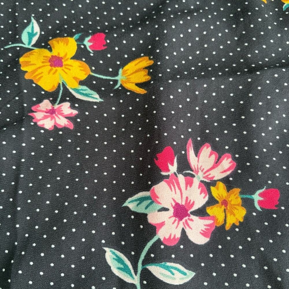 Old Navy Black Floral dress size XS - Picture 6 of 8